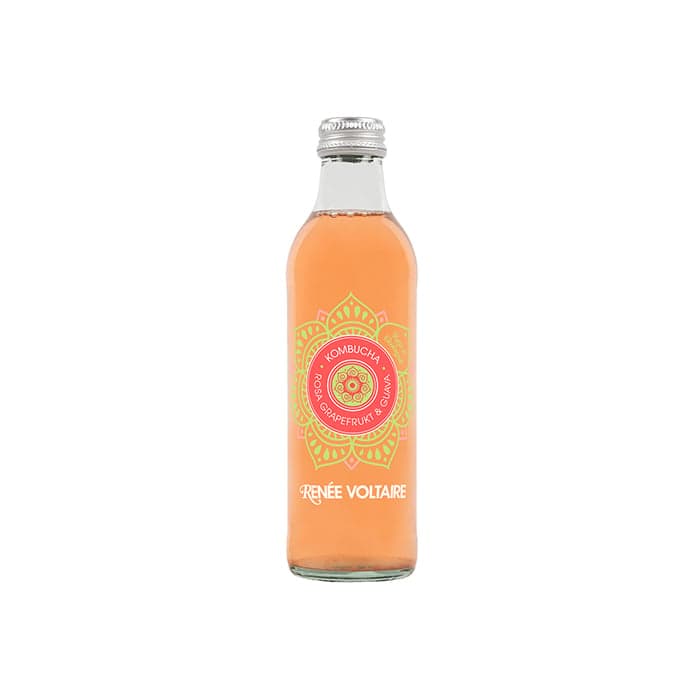 Kombucha Rosa Grapefrukt & Guava 275ml – från Renée Voltaire – 39 kr – hos Bodystore