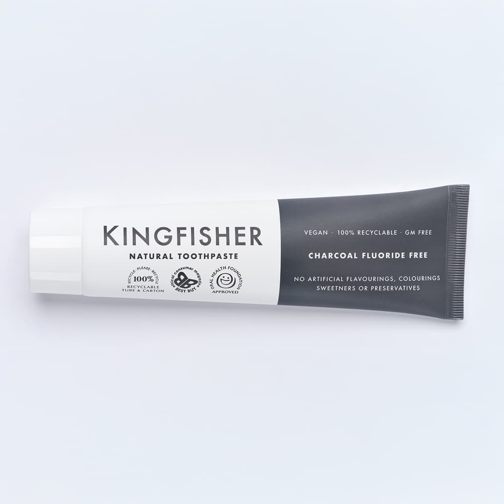 Tandkräm Charcoal 100 ml – från Kingfisher – 85 kr – hos Bodystore