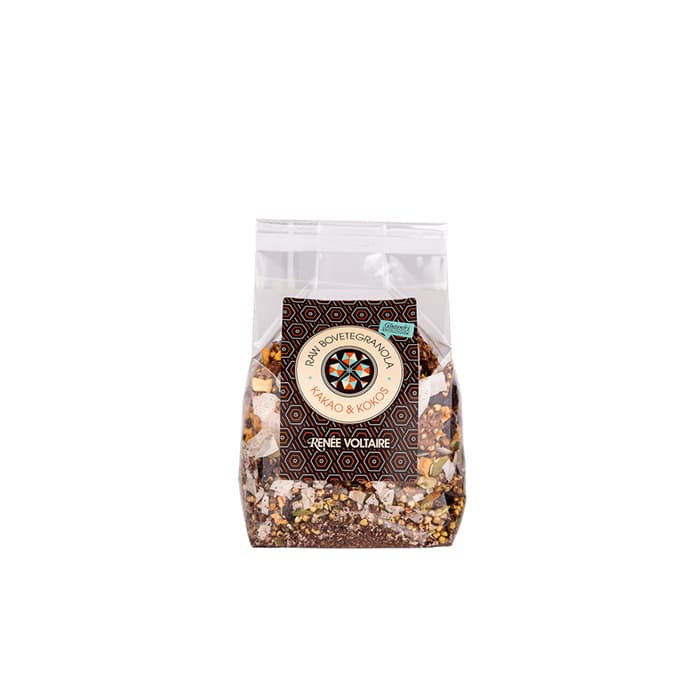 Raw Bovetegranola Kakao och Kokos 375g 8 EKO – från Renée Voltaire – 149 kr – hos Bodystore