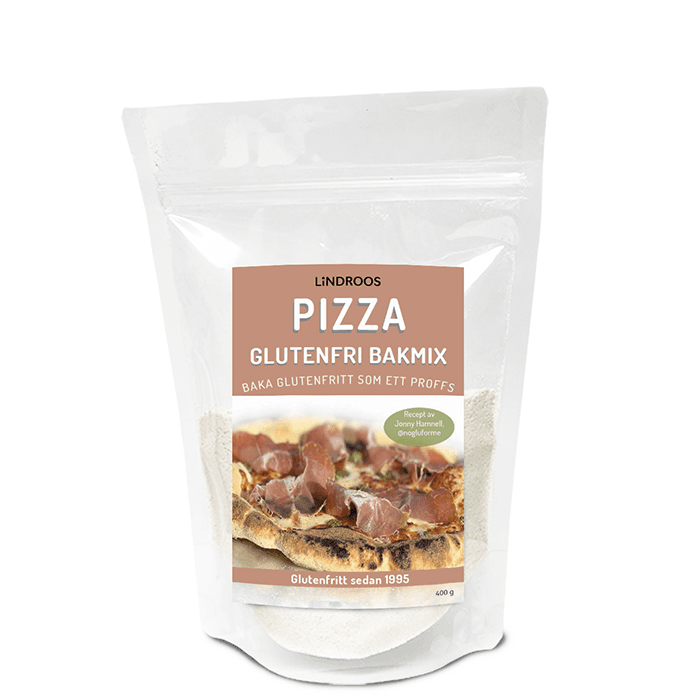 Glutenfri Bakmix Pizza 400 g från Lindroos – köp hos Bodystore