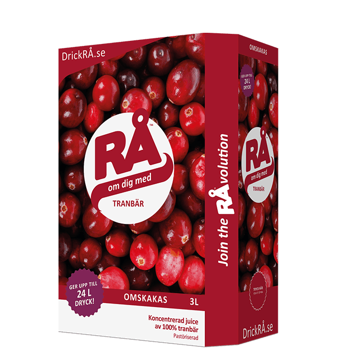 Tranbärsjuice 300 cl – från RÅ – 296 kr – hos Bodystore