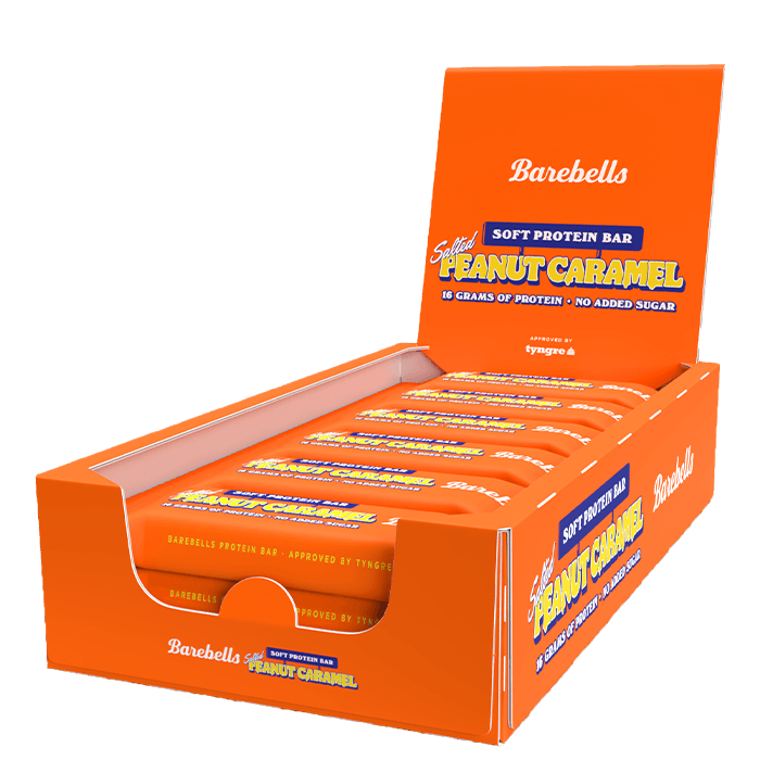 12 x Barebells Soft Proteinbar 55 g – från Barebells – 295 kr – hos Bodystore