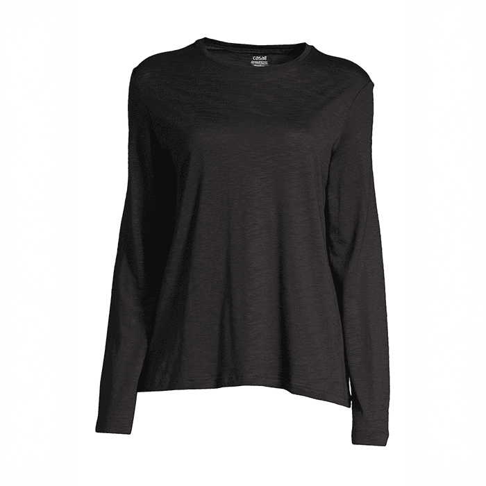 Soft Texture Träningströja Svart – från Casall Sportswear – 699 kr – hos Bodystore