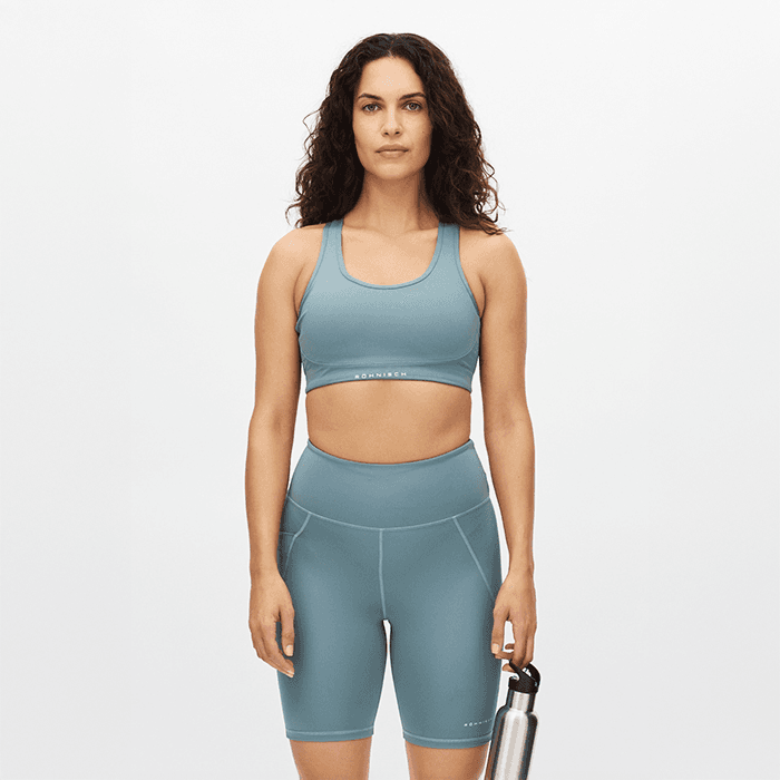 Flattering Sport‑BH Mesh Blå – från Röhnisch – 499 kr – hos Bodystore