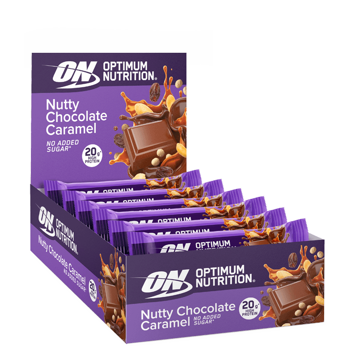 10 x Optimum Proteinbar 65-70 g från Optimum Nutrition – köp hos Bodystore