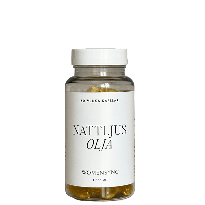 Nattljusolja 60 kapslar – från Womensync – 189 kr – hos Bodystore