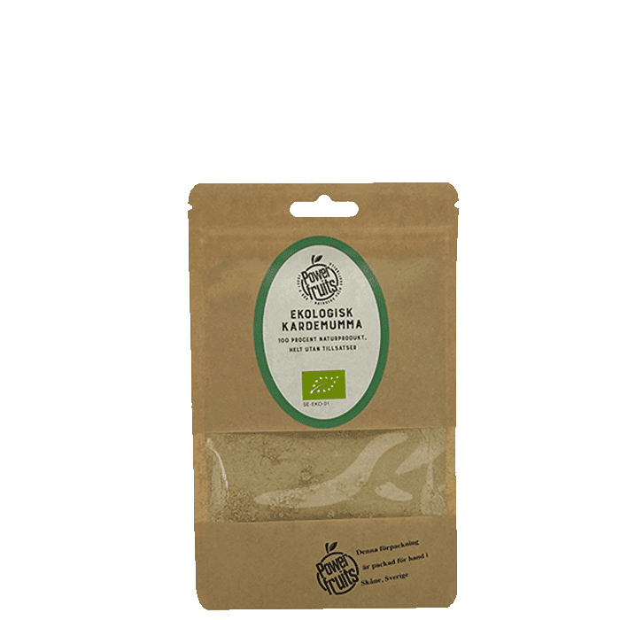 Ekologisk Mald Kardemumma 30 g – från Powerfruits – 57 kr – hos Bodystore