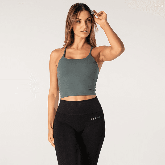 Relode Core Singlet Top, Teal Green – från Relode – 449 kr – hos Bodystore