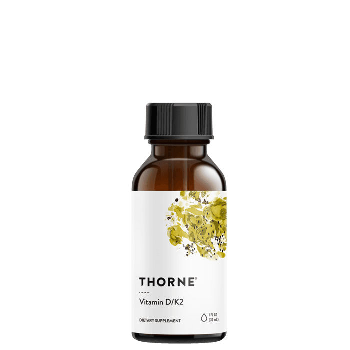 Vitamin D/K2 30 ml – från Thorne Research Inc. – 415 kr – hos Bodystore