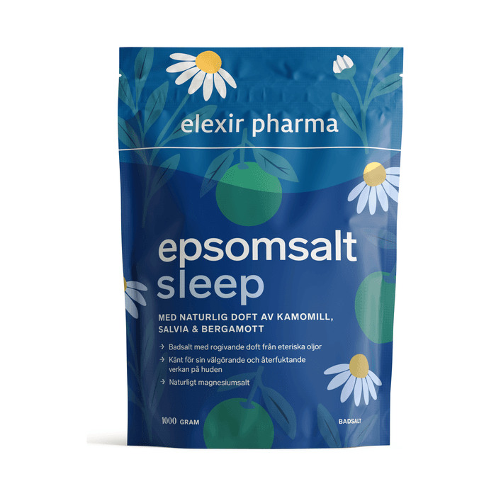 Epsomsalt 1 kg från Elexir Pharma – köp hos Bodystore