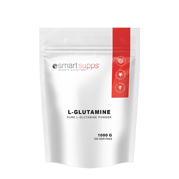 100% L-glutamine 1 kg från SmartSupps – köp hos Bodystore