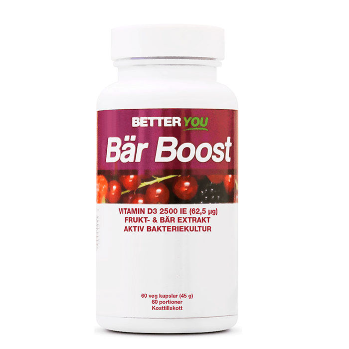 Bär Boost Kapslar 60 kapslar – från Better You – 259 kr – hos Bodystore