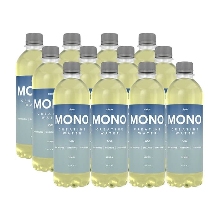 12 x Clean MONO Creatine Water 500 ml – från Clean – 259 kr – hos Bodystore