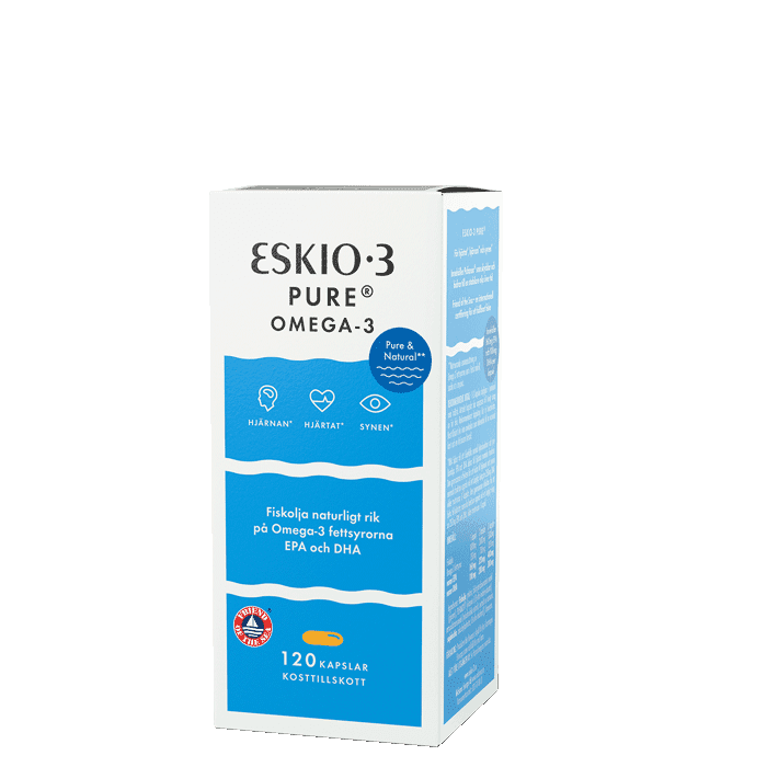Omega-3 Pure 120 kapslar – från Eskio – 265 kr – hos Bodystore