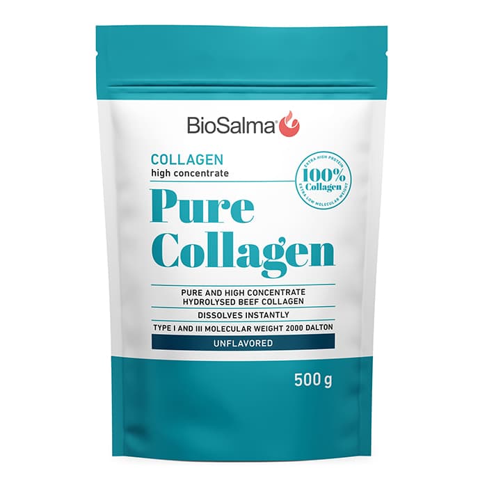 Pure Collagen 97% Protein 500 g – från BioSalma – 166 kr – hos Bodystore