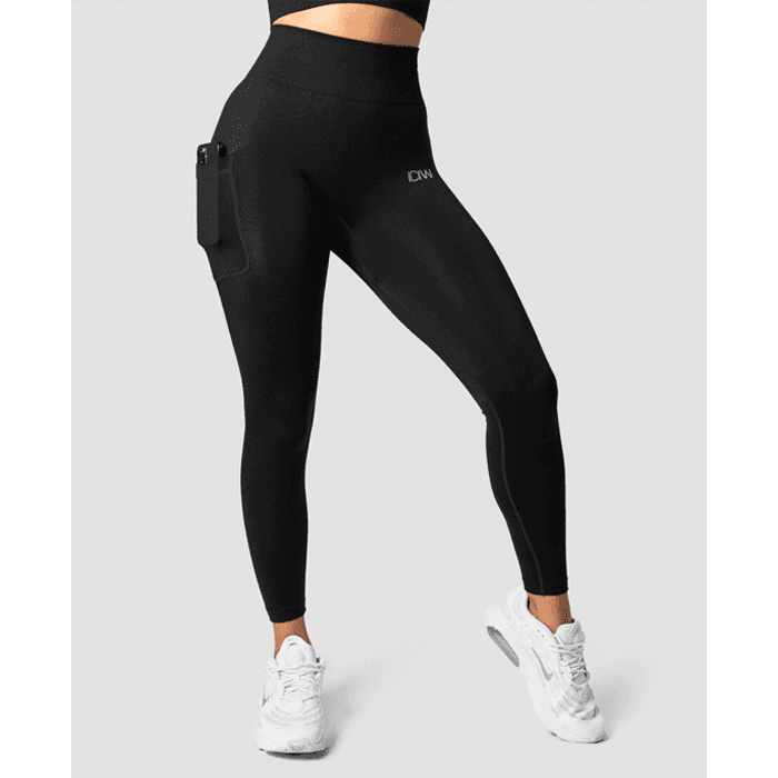 Define Seamless Pocket Tights, Black – från ICANIWILL – 699 kr – hos Bodystore