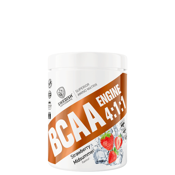 BCAA Engine 4:1:1 BCAA Pulver 400 g från Swedish Supplements – köp hos Bodystore