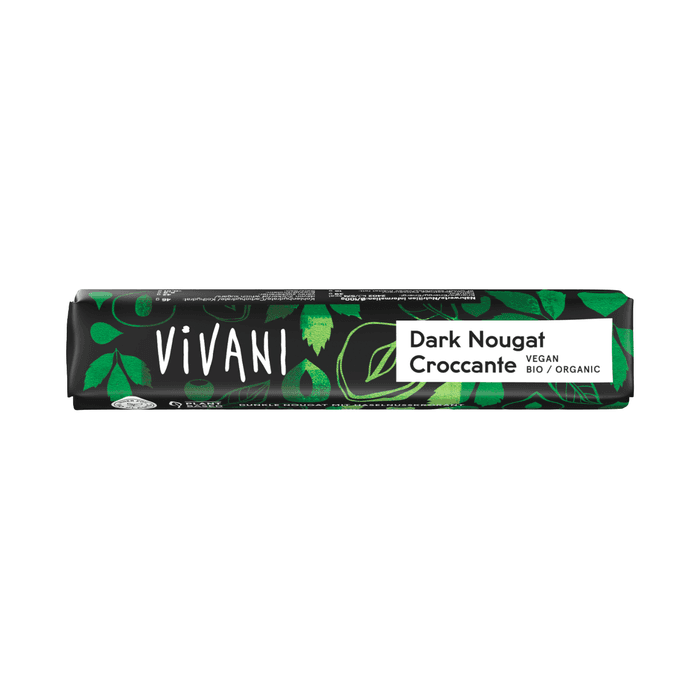 Croccante Mjölkchoklad med Krokant Ekologisk 35g – från Vivani – 28 kr – hos Bodystore
