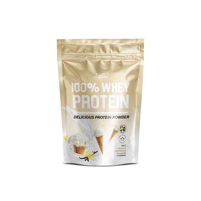 ELIT 100% Whey Protein 900 g – från Elit Nutrition – 399 kr – hos Bodystore