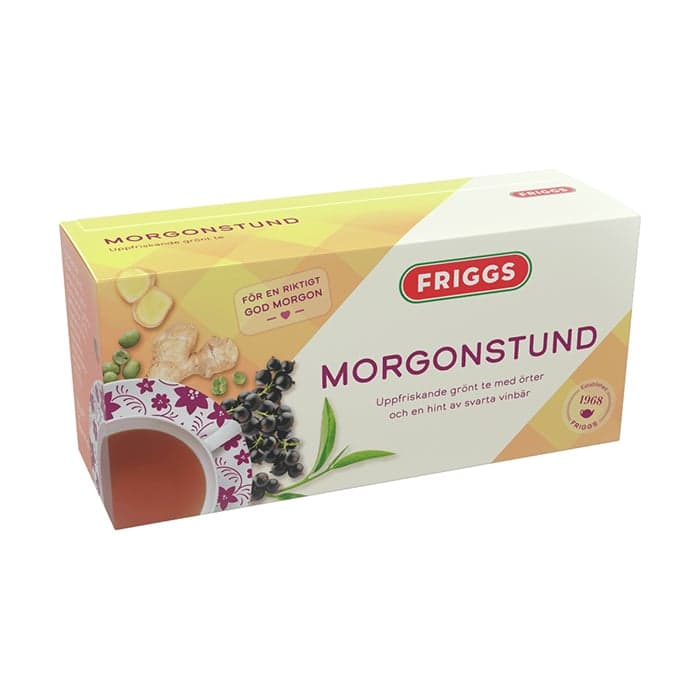 Morning Moment Grönt te 20 st – från Friggs Health Food – 29 kr – hos Bodystore