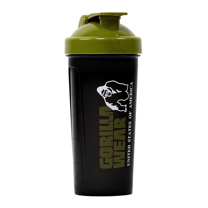 Shaker XXL Svart/Grön 1000 ml – från Gorilla Wear – 99 kr – hos Bodystore