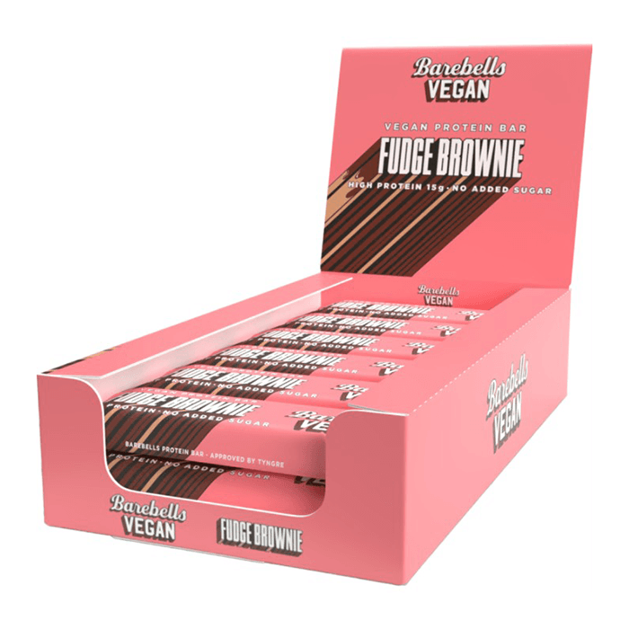 12 x Barebells Vegansk Proteinbar 55 g – från Barebells – 295 kr – hos Bodystore