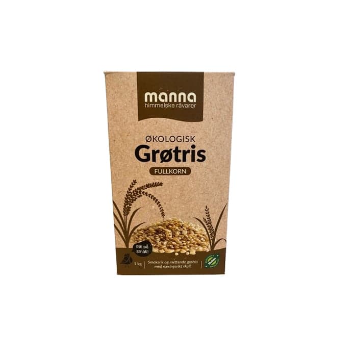 Grötris Fullkorn 1 kg – från Manna – 69 kr – hos Bodystore