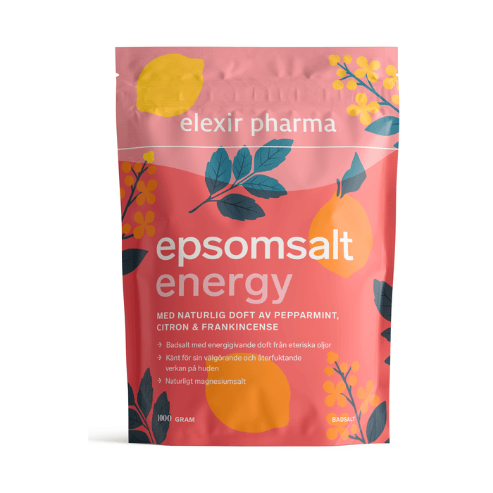 Epsomsalt 1 kg från Elexir Pharma – köp hos Bodystore