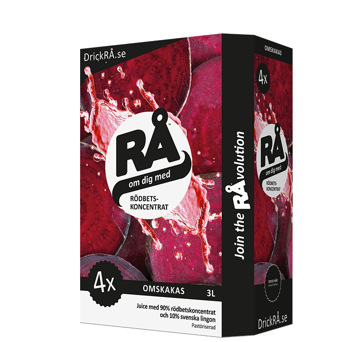 Rödbetskoncentrat 300 cl – från RÅ – 299 kr – hos Bodystore