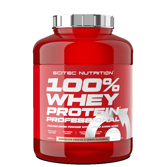 100% Vassleprotein Professional 2350 g från Scitec Nutrition – köp hos Bodystore