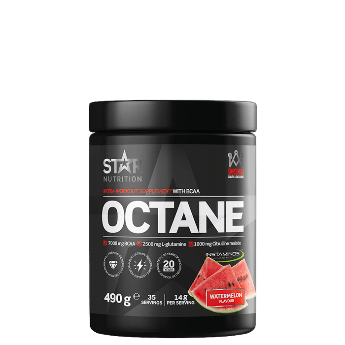 Octane Intra Workout BCAA Pulver 490 g – från Star Nutrition – 249 kr – hos Bodystore