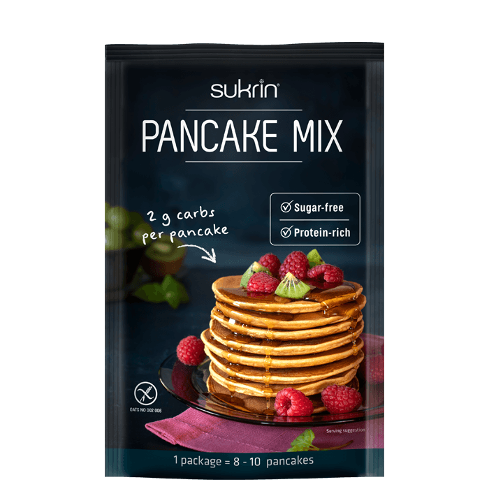 Pannkaksmix 100 g – från SUKRIN – 37 kr – hos Bodystore