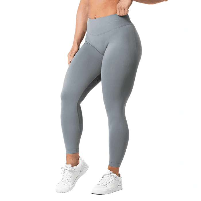 Aura Seamless Scrunch Tights Mörkgrå – från Relode – 699 kr – hos Bodystore