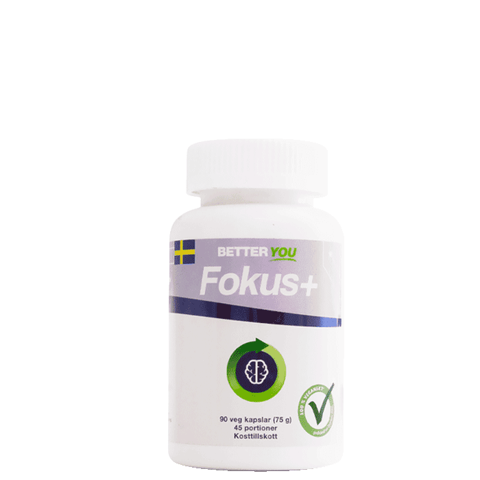 Fokus Plus 90 kaps – från Better You – 299 kr – hos Bodystore