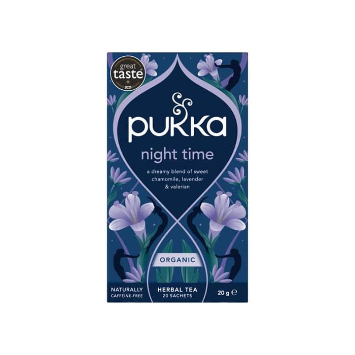 Örtte Night Time EKO 20 st – från Pukka – 49 kr – hos Bodystore
