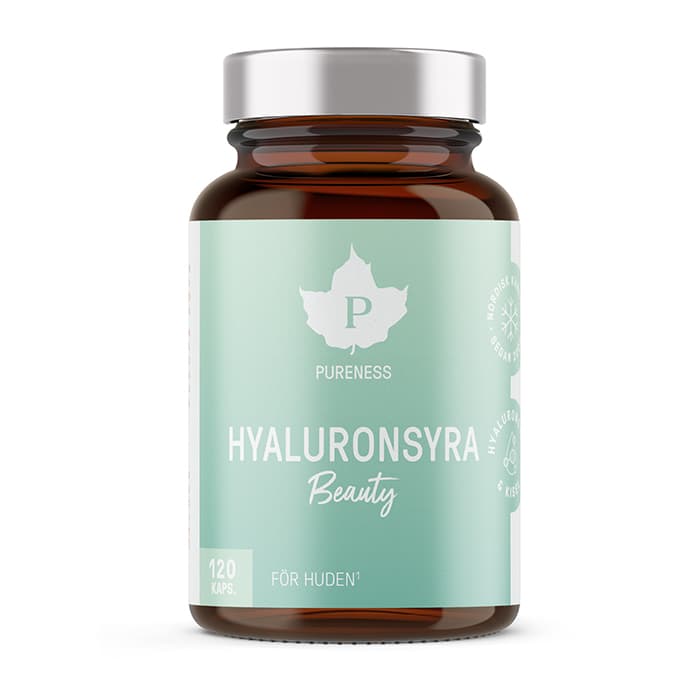 Hyaluronsyra 120 kapslar – från Pureness – 263 kr – hos Bodystore