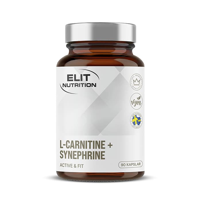 ELIT L-carnitine + Synephrine 60 Kapslar – från Elit Nutrition – 289 kr – hos Bodystore
