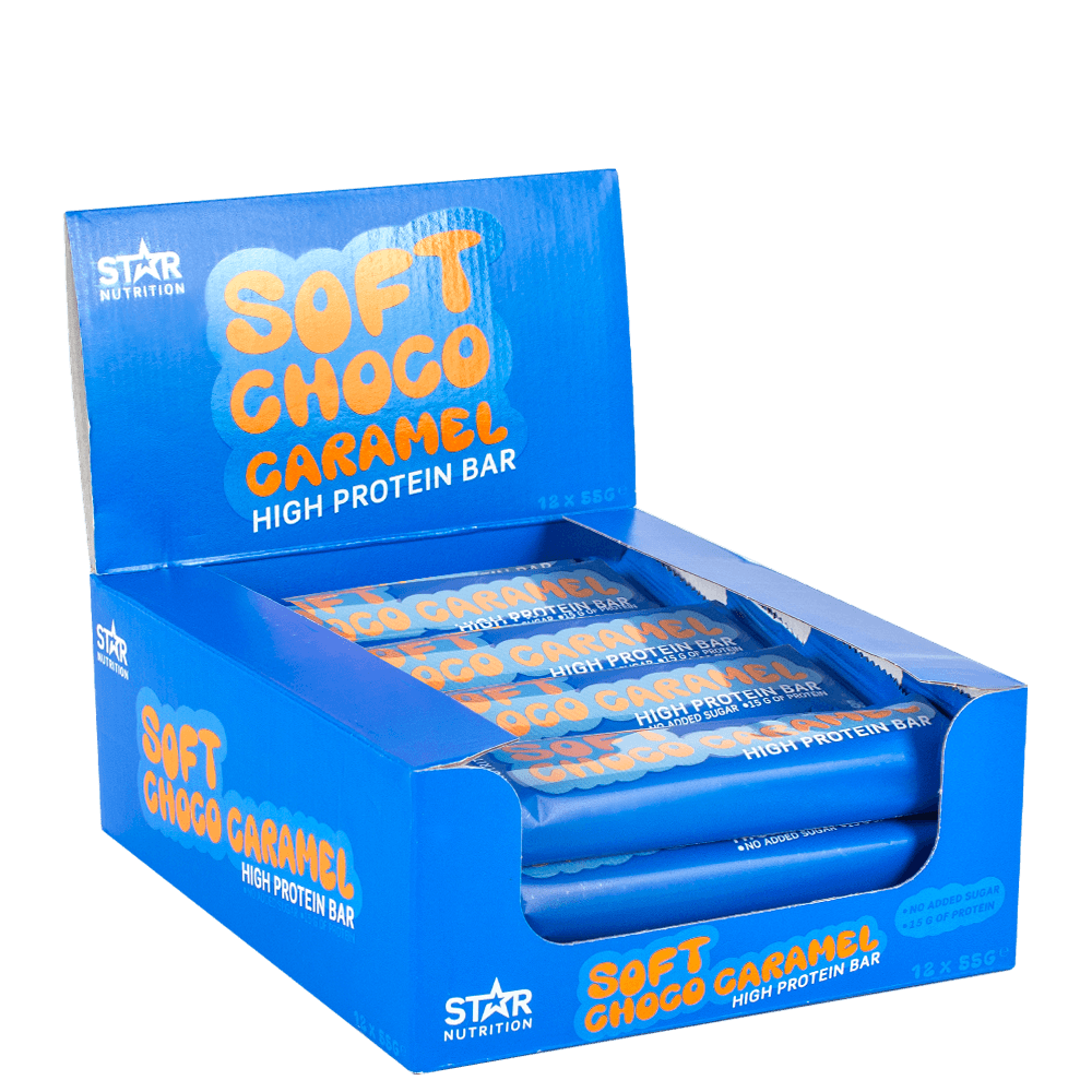 12 x Soft Proteinbar 55 g – från Star Nutrition – 239 kr – hos Bodystore