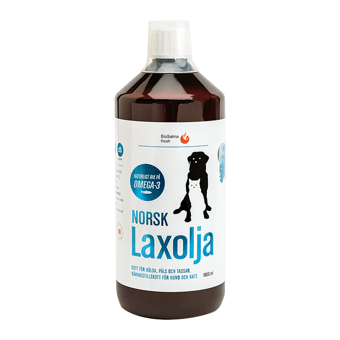 Norsk Laxolja för Hund och Katt – från NorskLaxolja – 199 kr – hos Bodystore