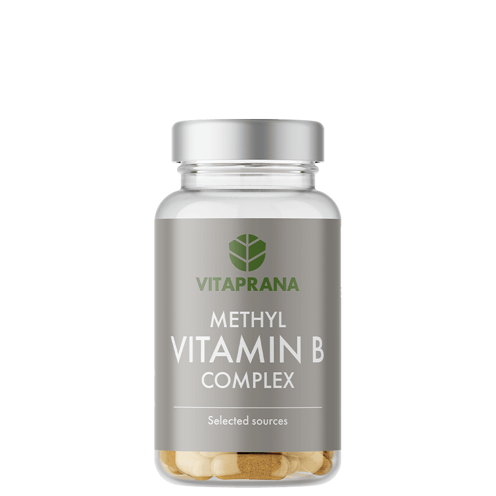 Metyl Vitamin B-komplex 50 kapslar – från Vitaprana – 119 kr – hos Bodystore