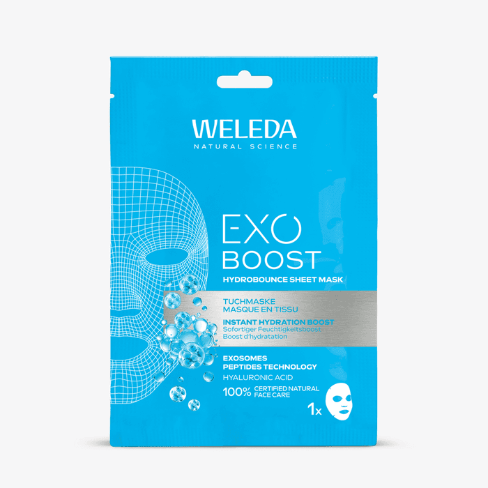 Exo Boost Hydrobounce Sheet Mask 20ml – från Weleda – 71 kr – hos Bodystore