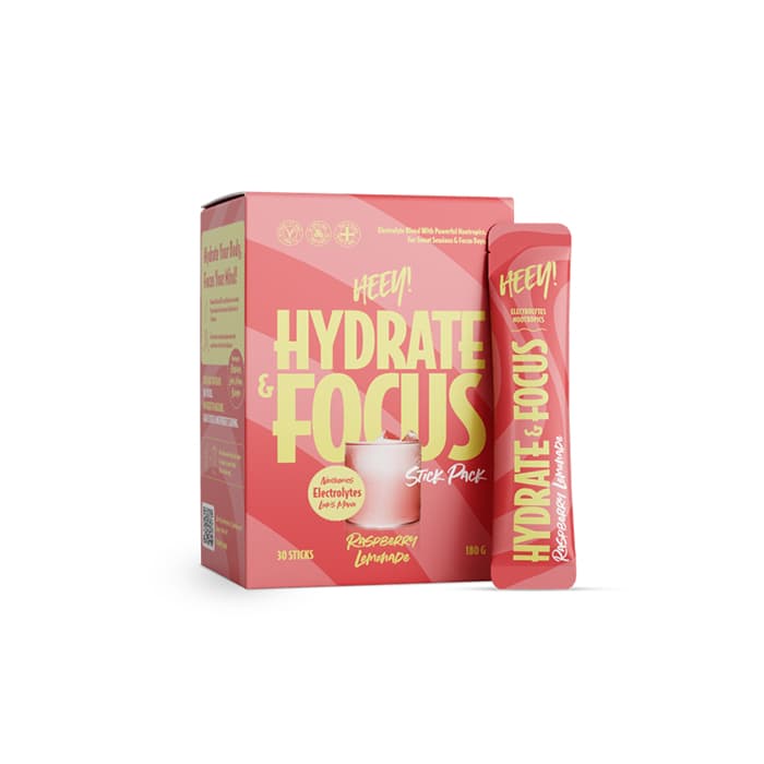 Hydrate & Focus Elektrolyter 30 st stick pack – från Heey! – 283 kr – hos Bodystore