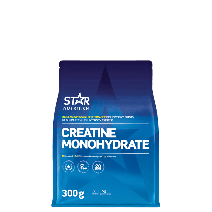 Kreatinmonohydrat 300 g – från Star Nutrition – 159 kr – hos Bodystore