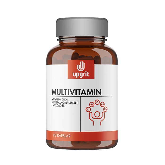 Multivitamin 90 kapslar – från Upgrit – 295 kr – hos Bodystore