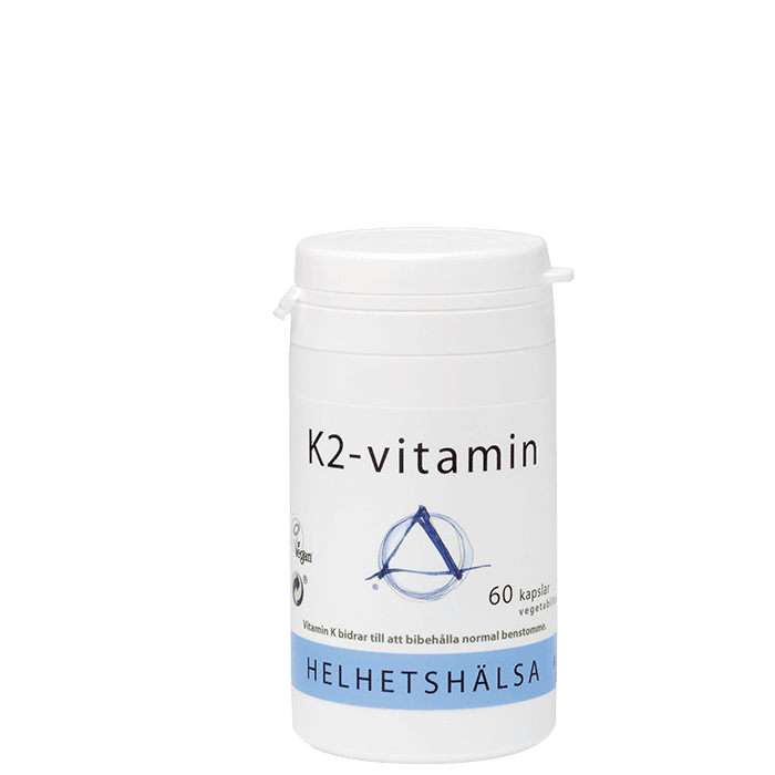 K2-Vitamin 60 kapslar – från Helhetshälsa – 160 kr – hos Bodystore