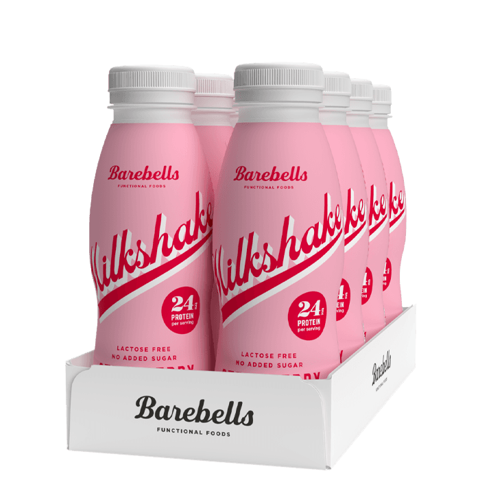 8 x Barebells Protein Milkshake, 330 ml – från Barebells – 199 kr – hos Bodystore