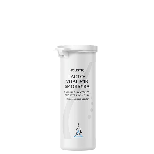 Lactovitalis IB Support 30 kapslar från Holistic – köp hos Bodystore
