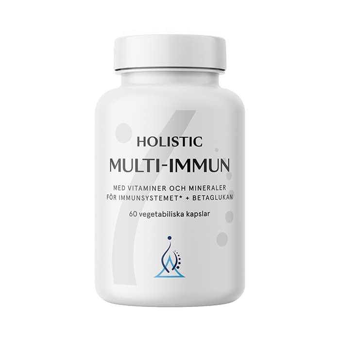 Multi-Immun 60 vegetabiliska kapslar – från Holistic – 255 kr – hos Bodystore
