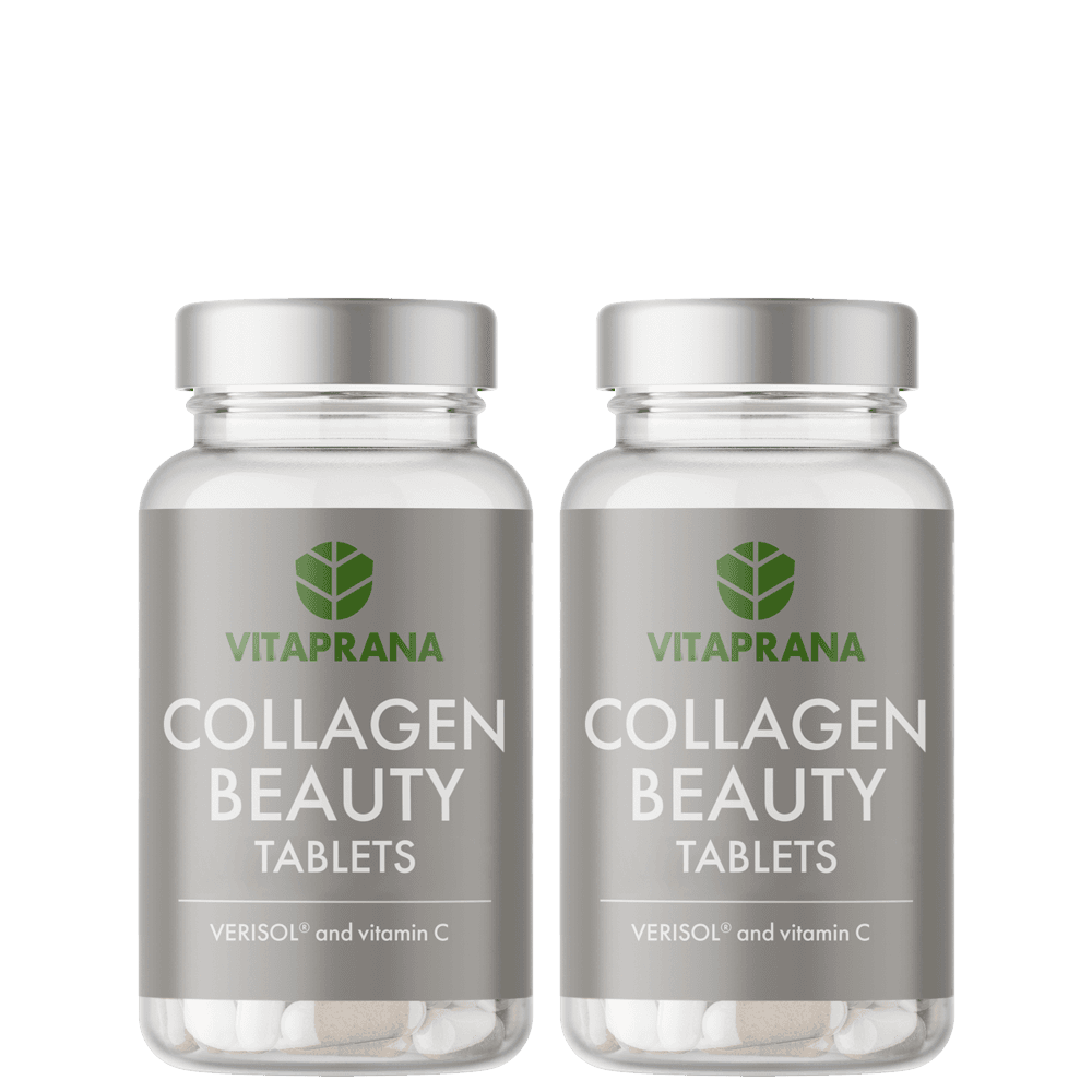 2 x Collagen Beauty tabs från Vitaprana – köp hos Bodystore