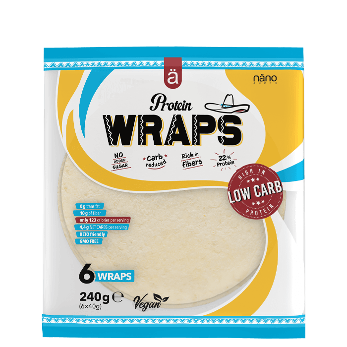 Protein Wraps 240 g – från Nänosupps – 59 kr – hos Bodystore